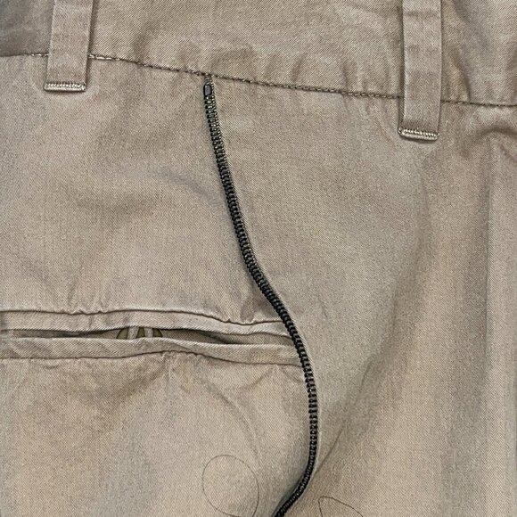 3.1 PHILLIP LIN Side Zippers High Rise Cropped Balloon Trousers  -Pecan - EUC -4 - Picture 9 of 14